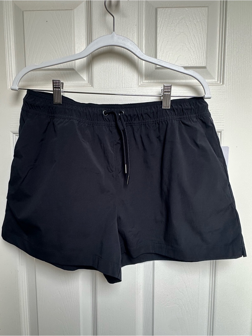 Athleta Black Drawstring Athletic Shorts